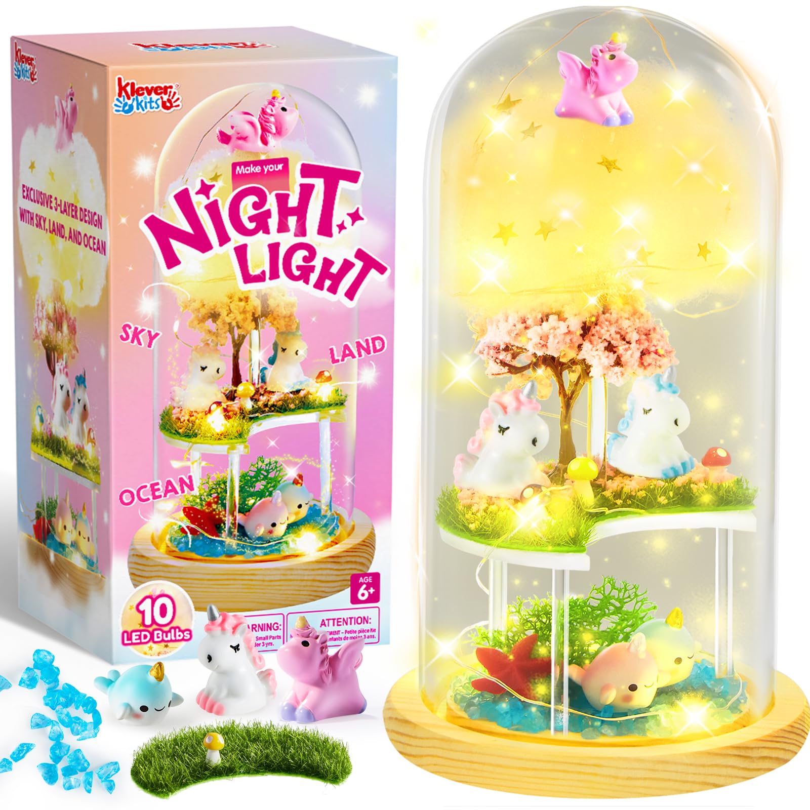 Amazon.com: Make Your Own Unicorn Night Light - Birthday Crafts